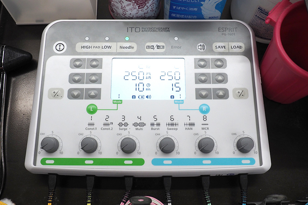 鍼電極低周波治療器